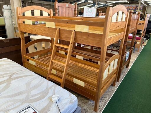 【愛品館八千代店】２段ベッド　スノコ