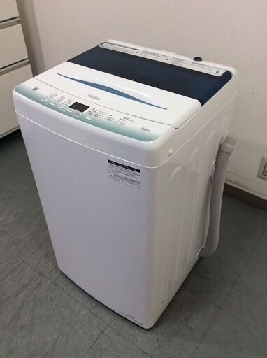 JT9441【Haier/ハイアール 5.5㎏洗濯機】美品 2022年製 JW-U55HK 家電 洗濯 簡易乾燥付