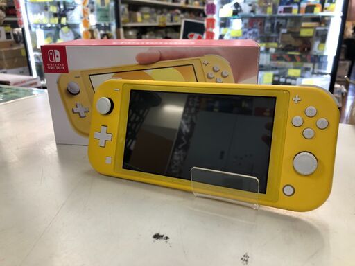 任天堂 Nintendo スイッチライト switchLite イエロー ポータブル 持ち運び ゲーム テレビゲーム テレビ　ファミリー テレビサカイ 堺市 石津 ジャングルジャングル石津店