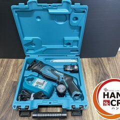 【中古】マキタ レシプロソー JR101DWG バッテリー×2 充電器 ケース付き
