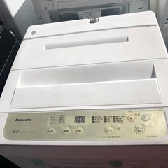 🔹パナソニック洗濯機5k🔹