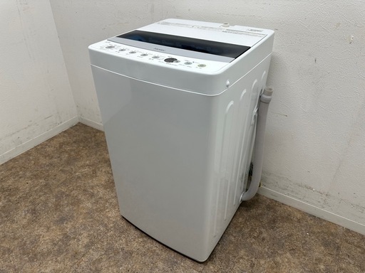Haier　ハイアール　全自動洗濯機　４.５ｋｇ　風乾燥付き　２０１９年製　ＪＷ－Ｃ４５Ｄ