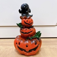 新品✨お香立て　香炉　かぼちゃ還流香炉　ハロウィン　おばけ