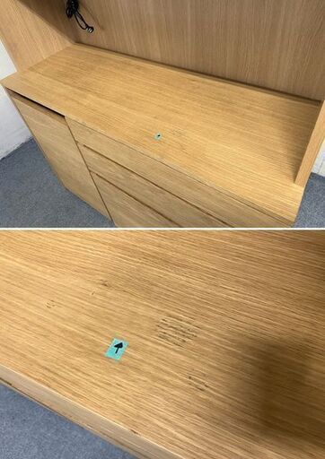 13600円 無印良品/MUJI 木製カップボード 120cm 天然木 オーク材 13600円 無印良品/MUJI 木製カップボード 120cm 天然木 オーク材
