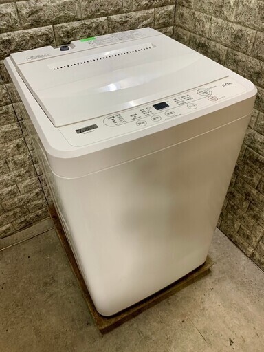 【美品】大阪送料無料★3か月保障付き★洗濯機★2020年★ヤマダ★6kg★YWM-T60H1★S-370