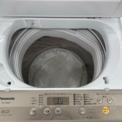 ★ジモティ割あり★ Panasonic 洗濯機 6.0kg 18年製 動作確認／クリーニング済み TJ8390