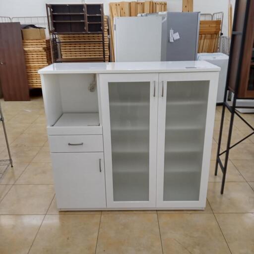 ★ジモティ割あり★ ニトリ ミドルレンジボード 白 H115×D40×W119.5 クリーニング済み OJ5641