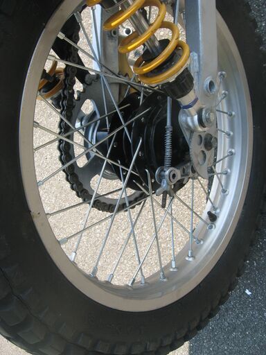 ホンダ TLR200 東広島市 昭和のバイクですが！キレイにしてみました！