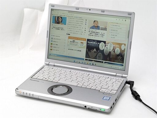 激安 高速SSD 即使用可 ノートパソコン 中古良品 Panasonic CF-SZ6ADLVS 12.1型 第7世代Core i3 8GB 無線 カメラ Windows11 Office