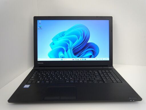 東芝 windows11 15.6型ノートPC 第8世代Corei3 + SSD500GB  + メモリ12GB【メンテナンス済み】（124156）