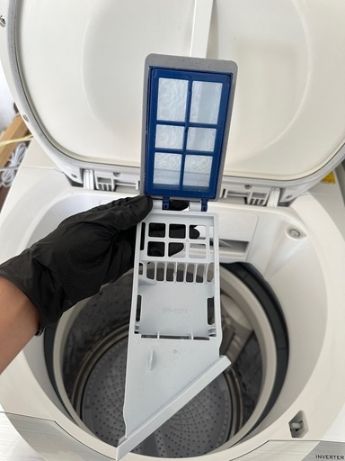 1年使用】 SHARP 洗濯乾燥機 ES-TX8D2021年購入 - 洗濯機 