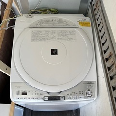 【1年使用】 SHARP 洗濯乾燥機 ES-TX8D2021年購入
