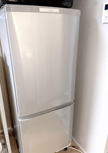 三菱 146L 冷蔵庫　一人暮らし MR-P15Y-S シルバー　2010年製