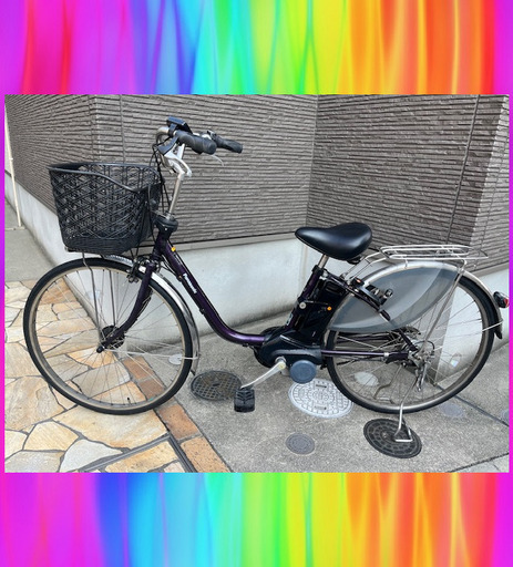 大容量8.9AhPanasonic　ビビ　26インチ　電動自転車　電動アシスト自転車　中古  964