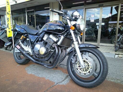 NO.5135　ＣＢ４００４００Ｓｕｐｅｒ　Ｆｏｕｒ　水冷４サイクル４気筒エンジン　モリワキショート管　ブラック