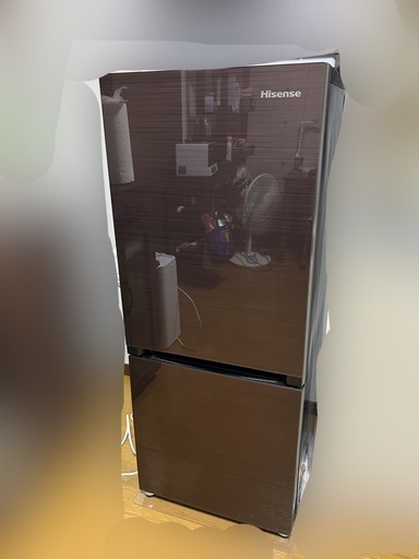 【決まりました】冷蔵庫ハイセンス　2020年式　154L ブラウン