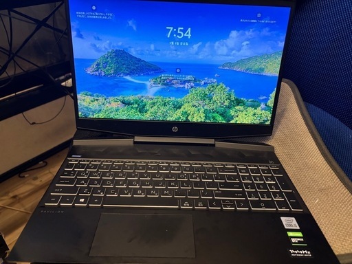 ゲーミングノートパソコンHP Pavilion gaming laptop