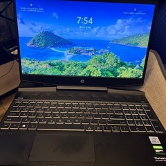 ゲーミングノートパソコンHP Pavilion gaming l...