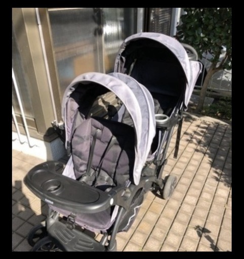 【お値下げしました】二人乗りベビーカー