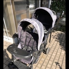 お値下げしました】二人乗りベビーカー