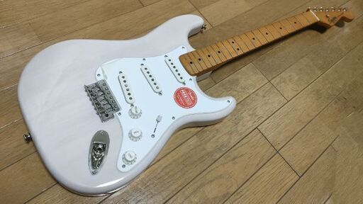 SQUIER Classic Vibe 50s Stratocaster White Blonde ストラトキャスター