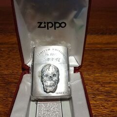 11月末までの最終案内）ZIPPOライター 天然ダイヤモンド入り 
