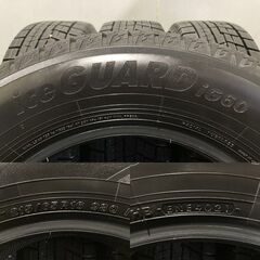 YOKOHAMA ice GUARD iG60 215/65R16 16インチ スタッドレス 4本 21年製 バリ溝 アルファード ヴェルファイア等　(KTI076)クレジットカード QRコード決済可能