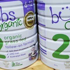 バブズオーガニック粉ミルク 6～12ヶ月用