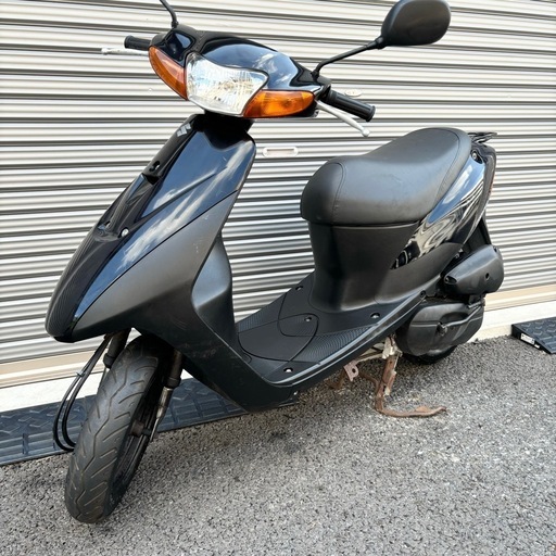 2926.高馬力２スト　レッツII キャブOH 、バッテリー、シート新品　千葉県柏市　即日配送、自走引き取りも可能