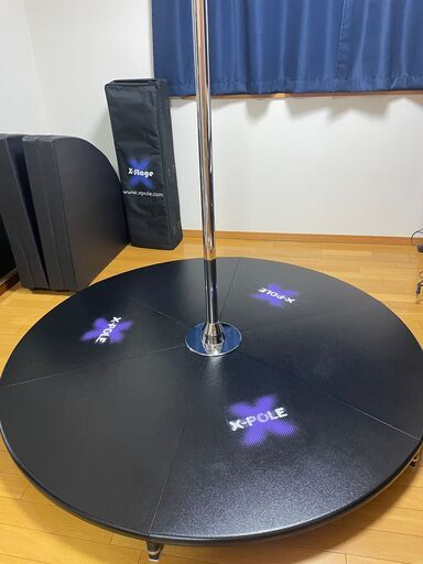 X-Stage light ポールダンス Xpole＋延長ポール80cm 送料込 X-Stage light ポールダンス Xpole＋延長ポール80cm 送料込 X-POLE