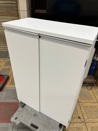 下駄箱　シューズ棚　幅75
