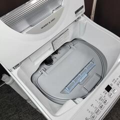 🙇‍♂️売約済み❌7006‼️配送設置は無料🙌‼️定価99,000円❣️乾燥機能付き✨最新2023年製✨SHARP 6.5kg/3.5kg 洗濯機