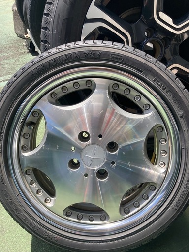 シャレン 15インチ 4穴 ほぼ新品タイヤ付き 2025年最新】Yahoo