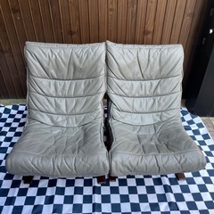 富士ファニチア ヴィンテージ アンティーク フジファニチャー レザー