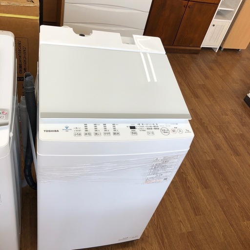 安心の1年保証付！！TOSHIBA 洗濯機　7kg  2021年製　売ります！取りに来れる方限定！
