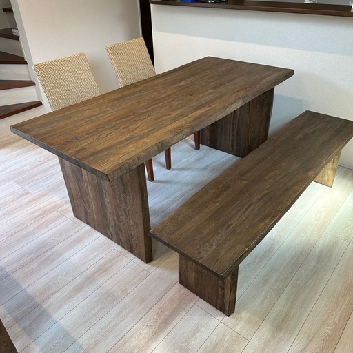 【未使用品】Kayu style ダイニングセット 定価300,000円前後