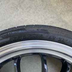 軽自動車165/45R16タイヤホイールセット美品