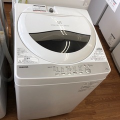 安心の6ヶ月保証付！！TOSHIBA全自動洗濯機　5.0kg 2019年製　売ります！取りに来れる方限定！