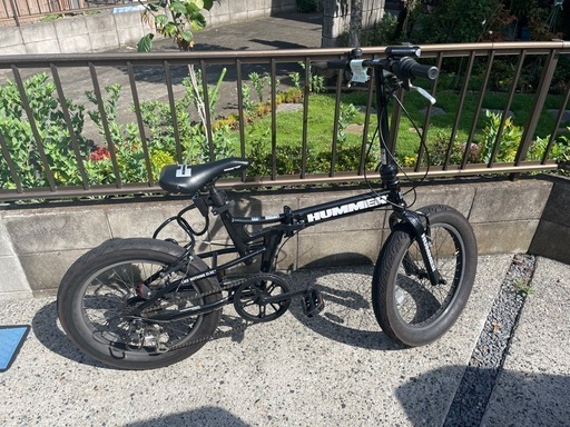 ハマー　FDB206FAT-BIKE　折りたたみ自転車