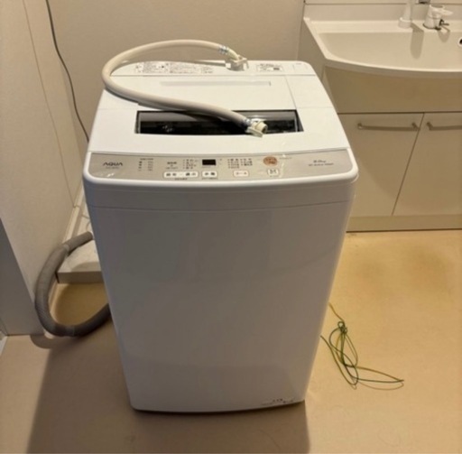 AQUA 洗濯機　6kg