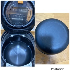  2019年製🌟象印 炊飯器 5.5合 圧力IH式 極め炊き 鉄器コートプラチナ厚釜 保温40時間 ブラック NP-BJ10-BA(0904c)