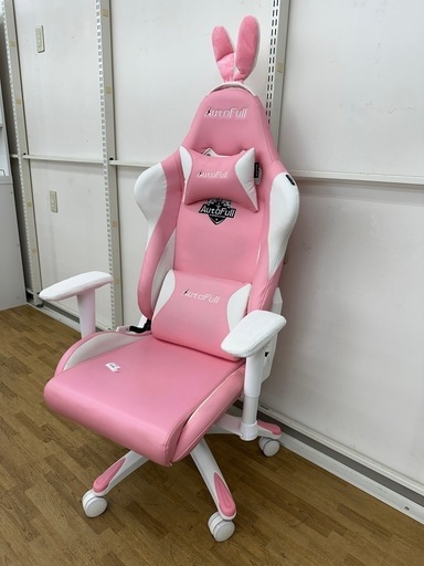 【ドリーム川西店御来店限定】AutoFULL  ゲーミングチェア／クリーニング済み 【2007117255608925】