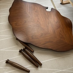 葉っぱ おちば 葉っぱ型 コタツ 　こたつテーブル　　