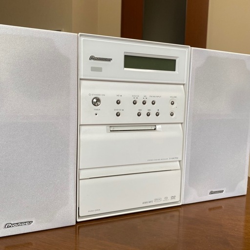 Pioneer X-HA7DV-W DVD/MD コンポ ホワイト