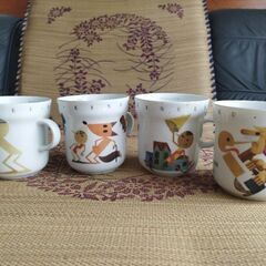 リチャードジノリ ピノキオ マグカップ 4個セット