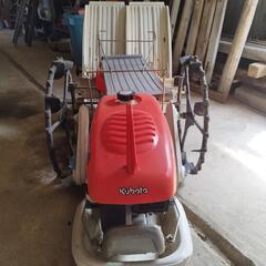 クボタ　手押し　田植え機