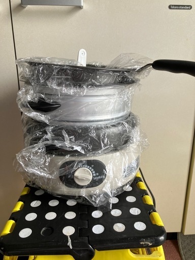 電気小鍋セット　未使用品