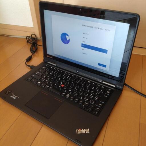 【取引者決定】【初期化済】タッチパネル Lenovo Thinkpad ノートパソコン