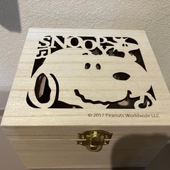 スヌーピーBOX 木箱