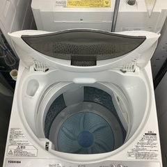 TOSHIBA 東芝　5.0kg 全自動洗濯機　AW-5G6 2018年製
